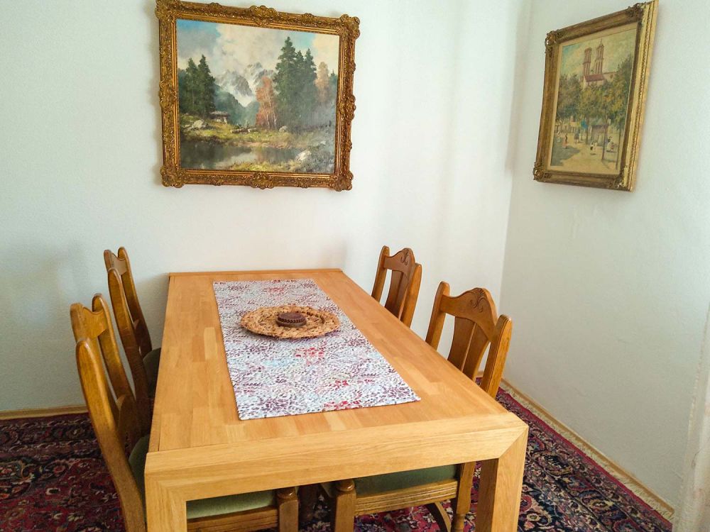 Das Lesezimmer der Ferienwohnung in Mosbach